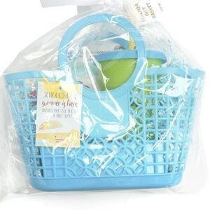 End of Year Summer Teacher Appreciation Gift‎ Basket Tumbler Keychain Notebook